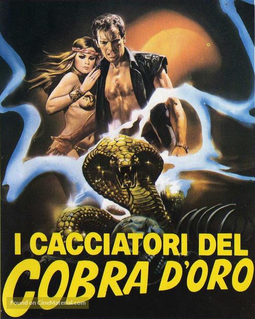 I cacciatori del cobra d&#039;oro - Italian Movie Poster