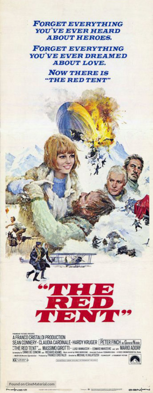 Krasnaya palatka - Theatrical movie poster