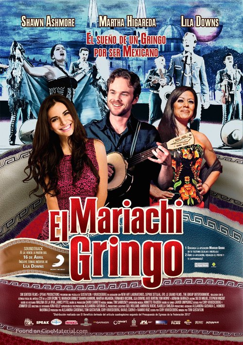 Mariachi Gringo - Mexican Movie Poster