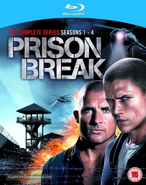 &quot;Prison Break&quot; - British Blu-Ray movie cover