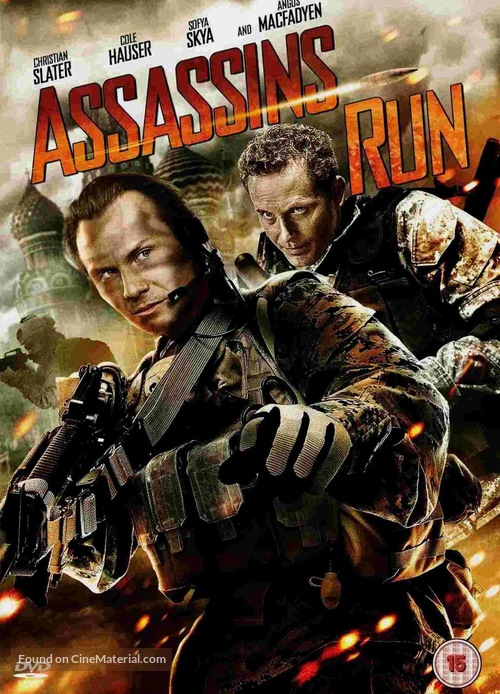 Assassins Run - British DVD movie cover