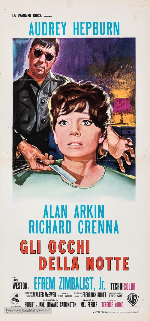 Wait Until Dark - Italian Movie Poster