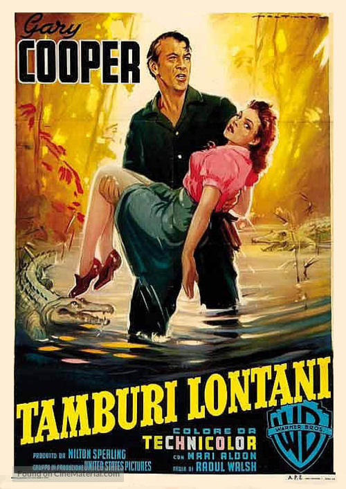 Distant Drums - Italian Movie Poster