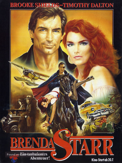 Brenda Starr - German Movie Poster