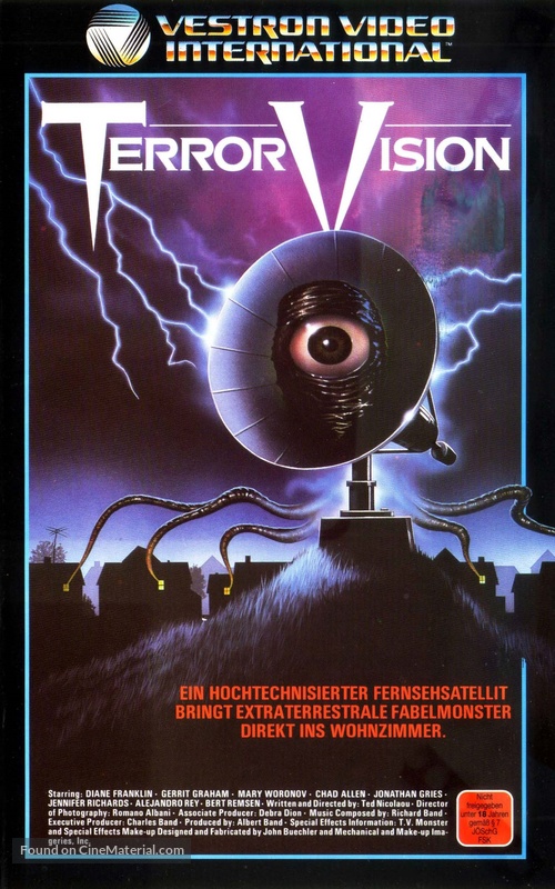 TerrorVision - German VHS movie cover