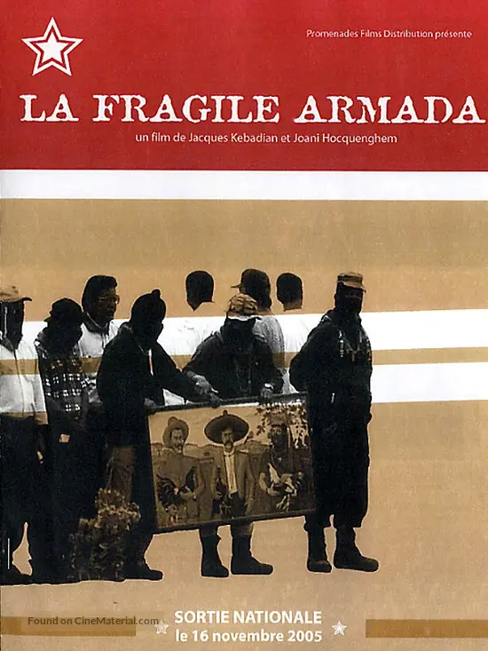 Fragile armada, La - French poster