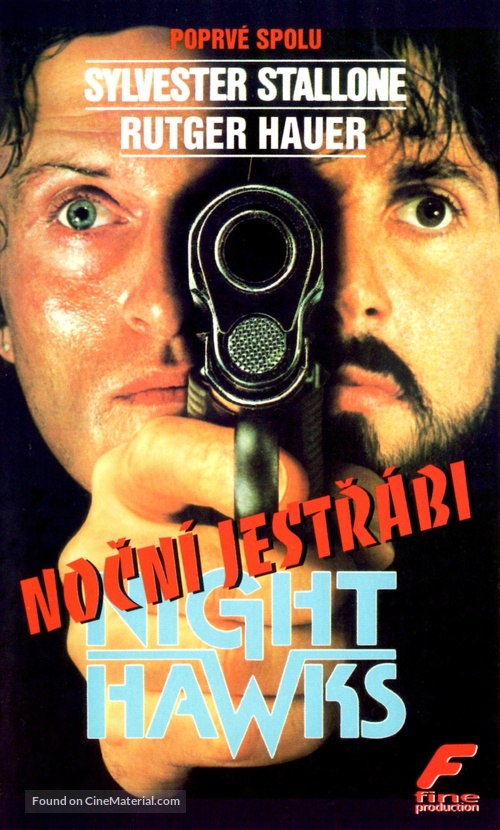 Nighthawks - Czech VHS movie cover