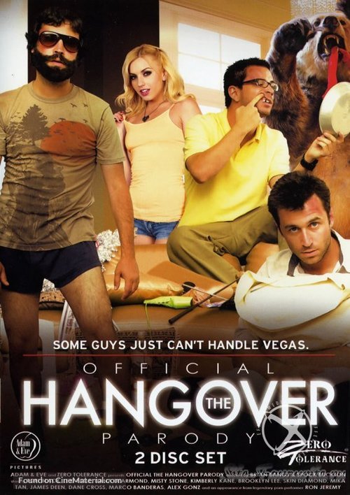 Official the Hangover Parody - DVD movie cover