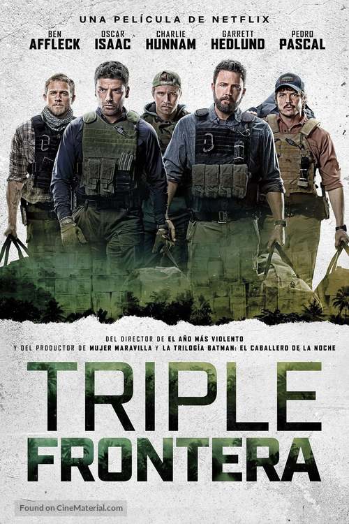 Triple Frontier - Spanish Movie Poster