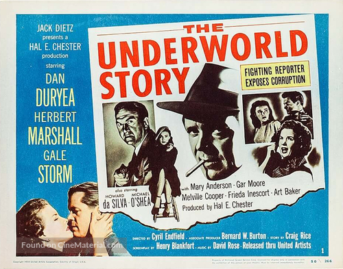 The Underworld Story - Movie Poster