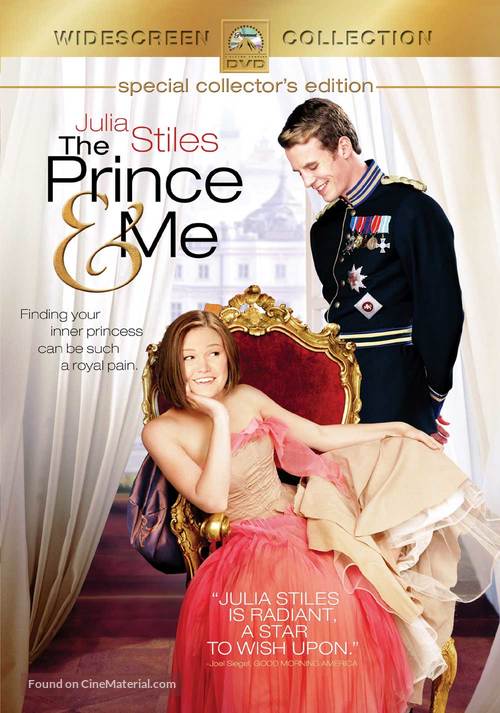 The Prince &amp; Me - DVD movie cover