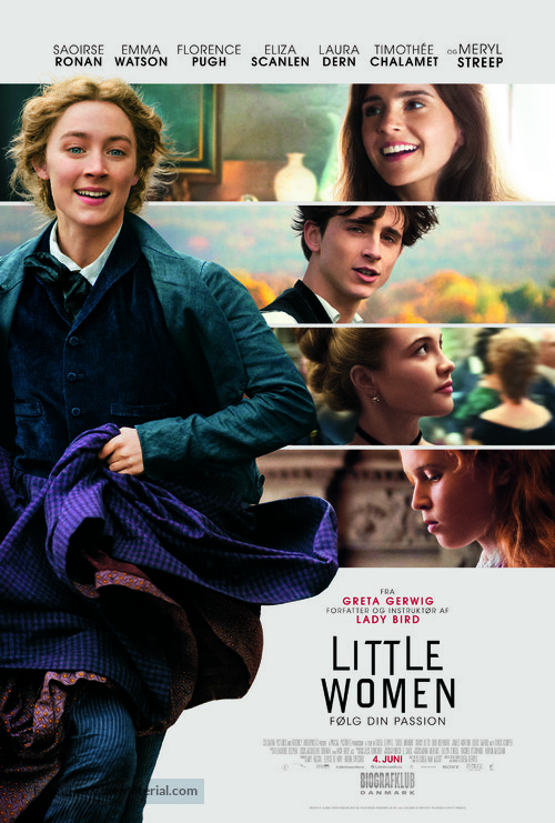 Little Women - Danish Movie Poster