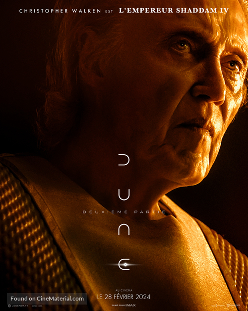 Dune: Part Two - French Movie Poster