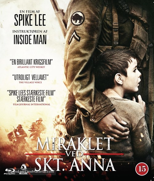 Miracle at St. Anna - Danish Movie Cover