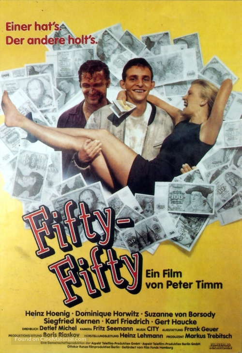 Fifty Fifty - German poster