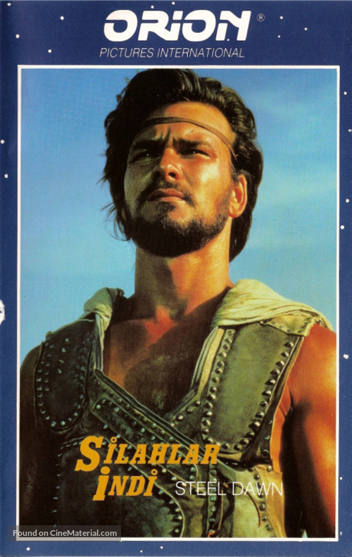 Steel Dawn - Turkish VHS movie cover