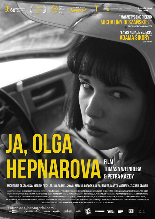 J&aacute;, Olga Hepnarov&aacute; - Polish Movie Poster