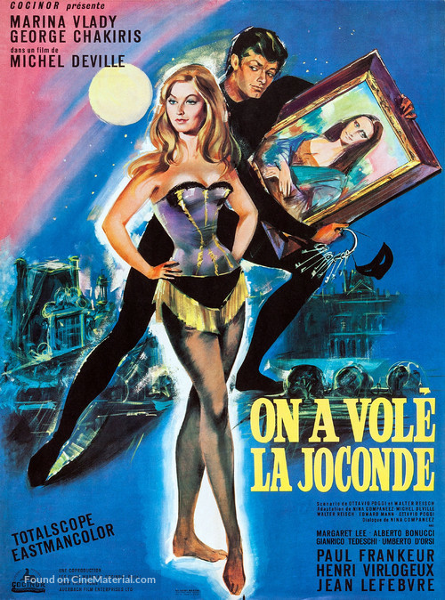 Ladro della Gioconda, Il - French Movie Poster