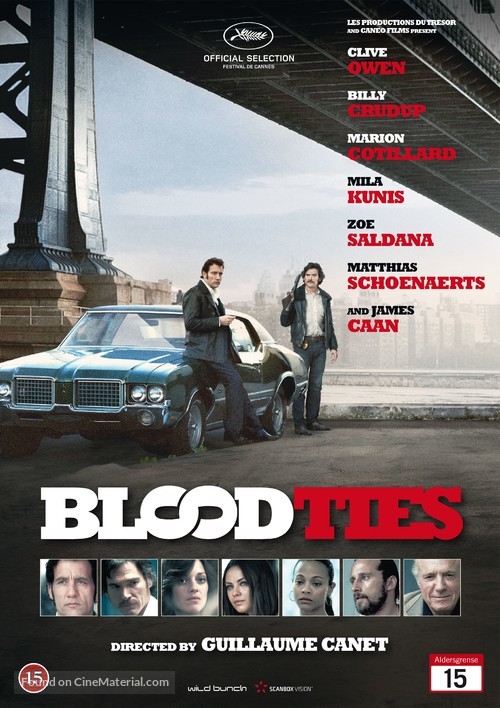 Blood Ties - Danish Movie Cover