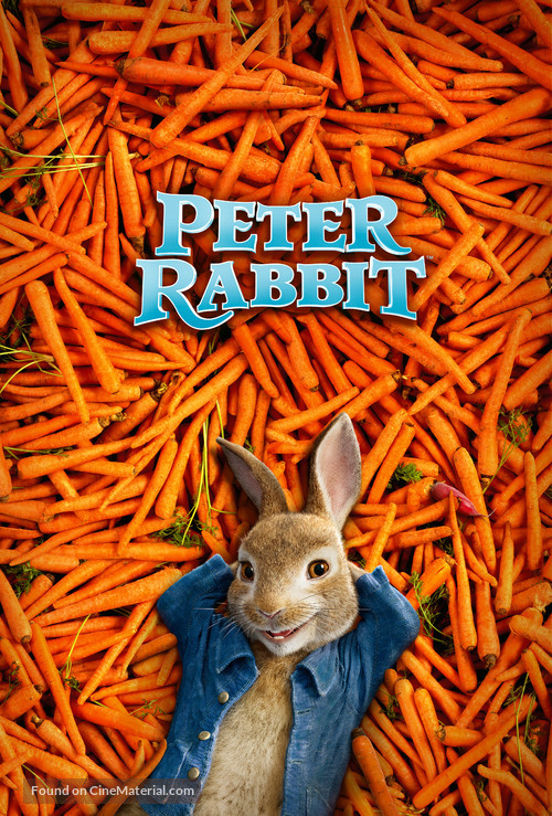 Peter Rabbit - British Movie Cover