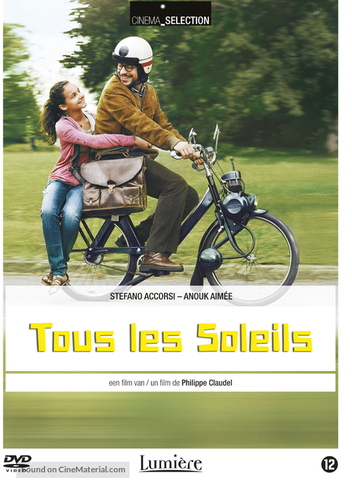 Tous les soleils - Belgian DVD movie cover