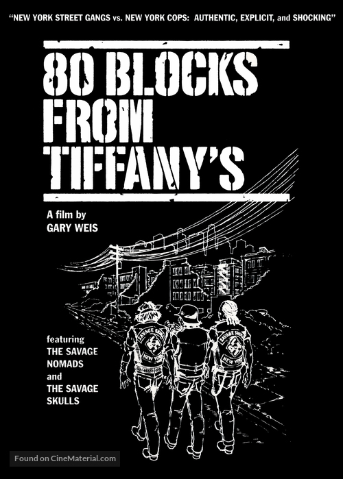 80 Blocks from Tiffany&#039;s - British DVD movie cover