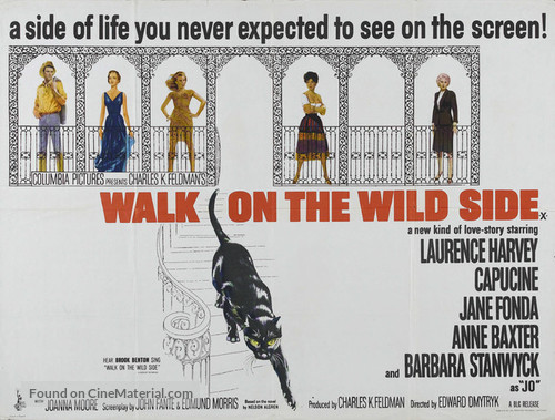 Walk on the Wild Side - British Movie Poster