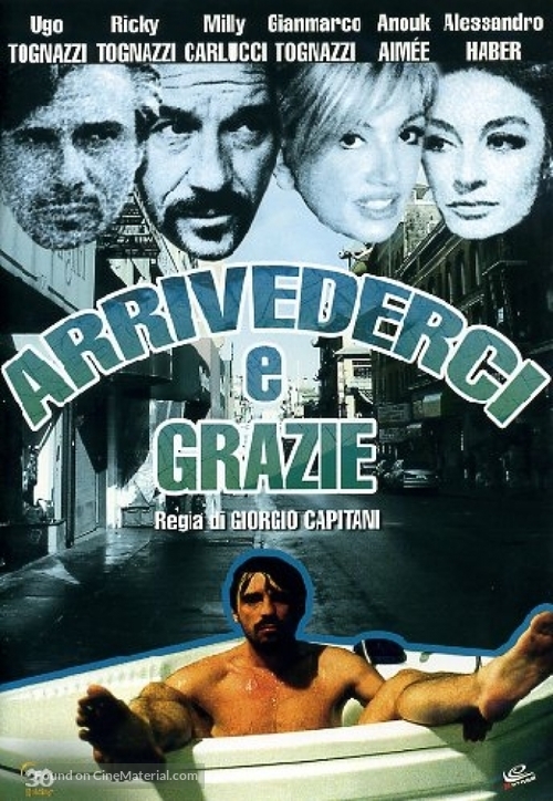Arrivederci e grazie - Italian Movie Cover
