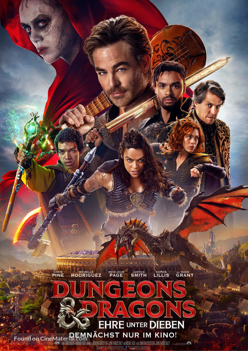 Dungeons &amp; Dragons: Honor Among Thieves - German Movie Poster