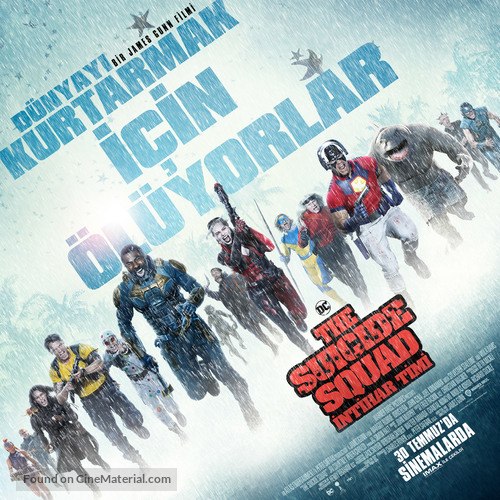 The Suicide Squad - Turkish Movie Poster