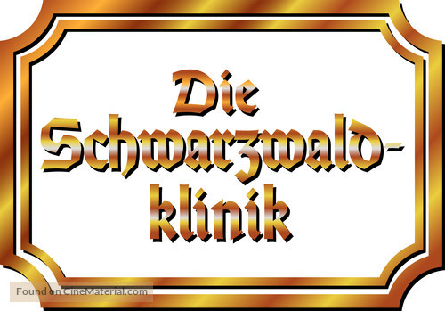 &quot;Die Schwarzwaldklinik&quot; - German Logo