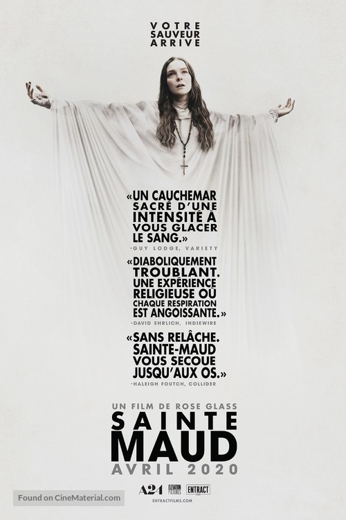 Saint Maud - Canadian Movie Poster