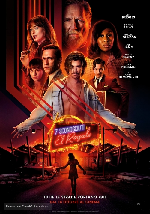 Bad Times at the El Royale - Italian Movie Poster