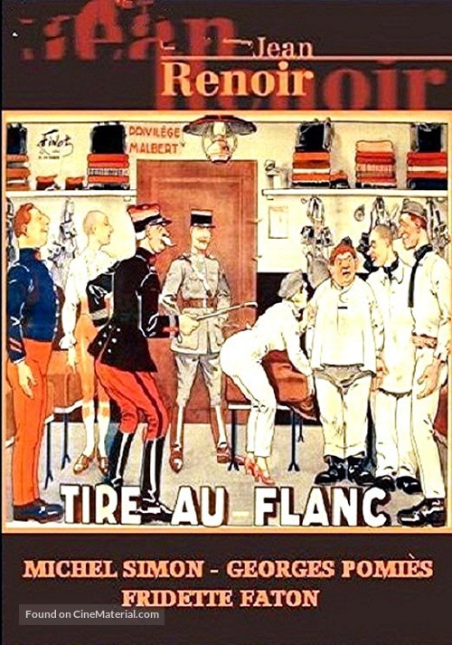 Tire au flanc - French Movie Poster