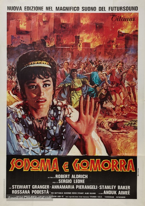 Sodom and Gomorrah - Italian Movie Poster