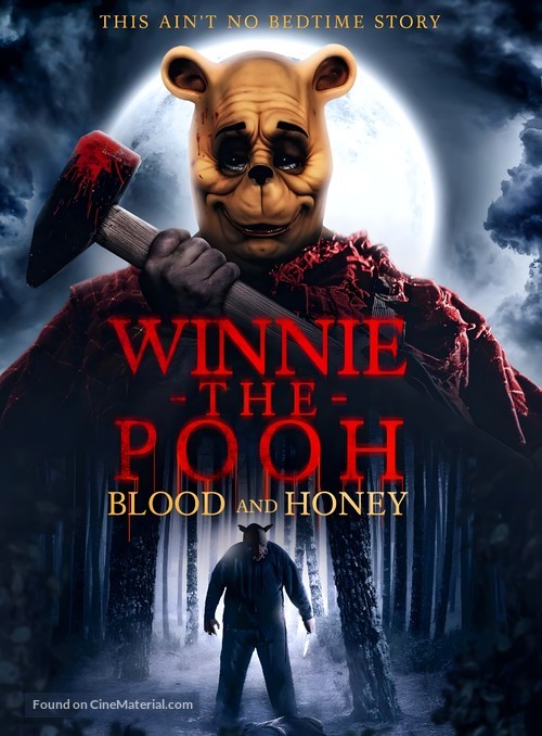 Winnie-The-Pooh: Blood and Honey - British Video on demand movie cover