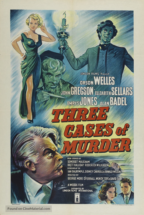 Three Cases of Murder - British Movie Poster