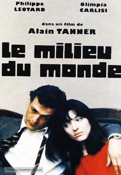 Le milieu du monde - French DVD movie cover