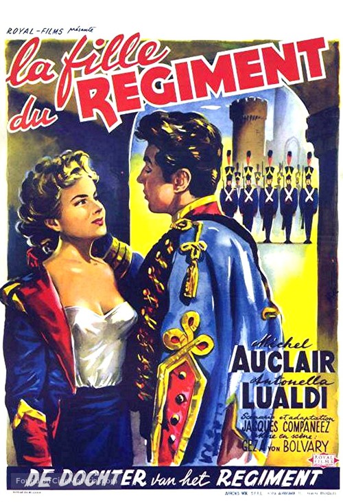 Die Tochter der Kompanie - Belgian Movie Poster