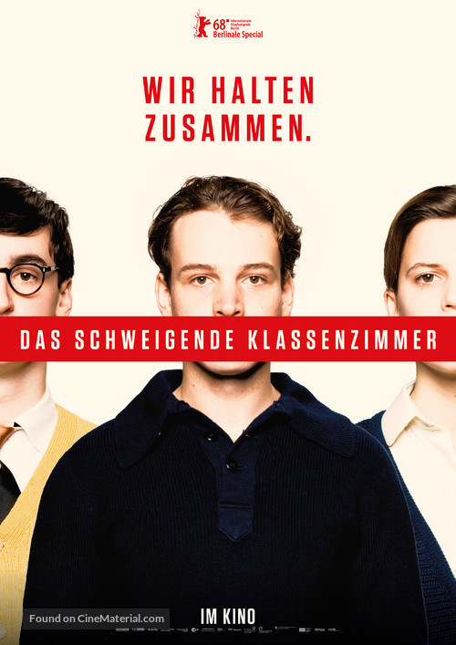 Das schweigende Klassenzimmer - German Movie Poster