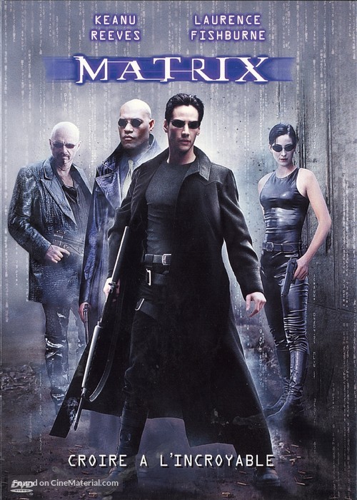 The Matrix - French DVD movie cover