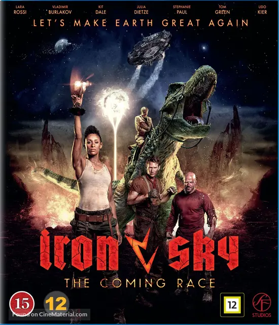 Iron Sky: The Coming Race - Danish Blu-Ray movie cover