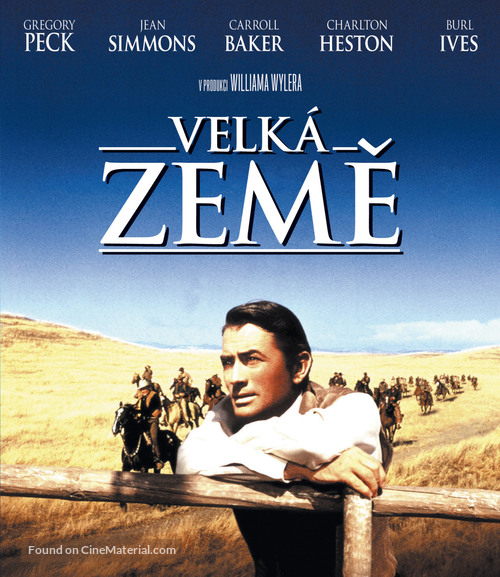 The Big Country - Czech Movie Cover