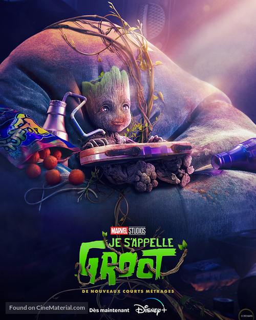 &quot;I Am Groot&quot; - French Movie Poster