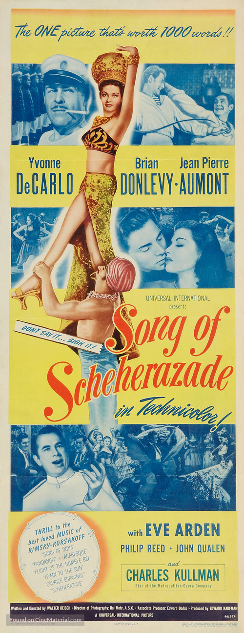 Song of Scheherazade - Movie Poster
