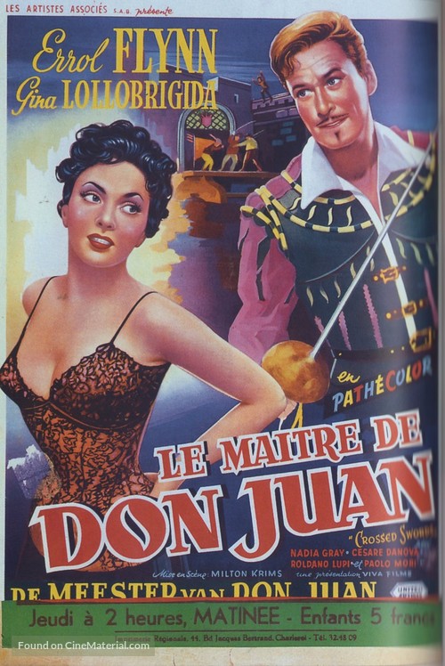 Il maestro di Don Giovanni - Belgian Movie Poster