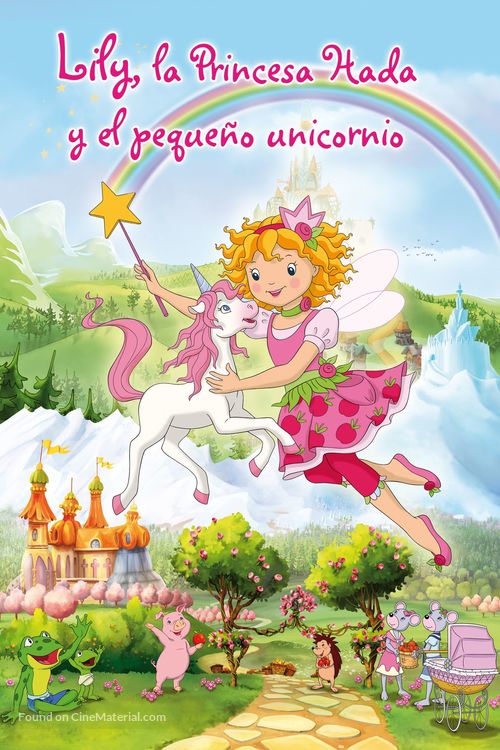 Prinzessin Lillifee und das kleine Einhorn - Mexican DVD movie cover