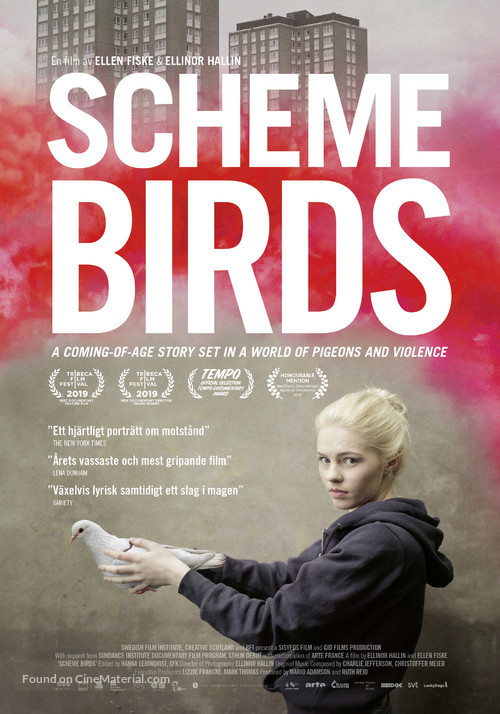 Scheme Birds - Swedish Movie Poster