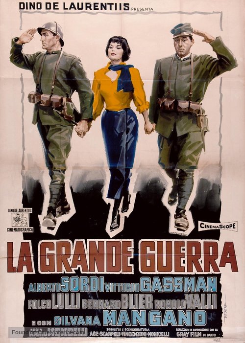 Grande guerra, La - Italian Movie Poster