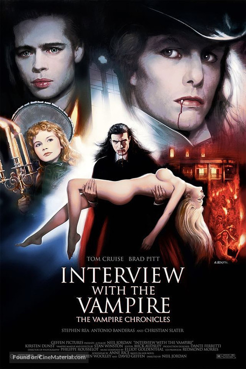 Interview With The Vampire - Re-release movie poster